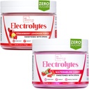 Mein Abenteuer zu passen Refreshing Hydration Elektrolyte Pulver mit Zero Sugar, Bundle, Wassermelone Candy & Erdbeere Limonade Flavors
