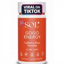 Supplément énergie GoGo: Boost énergétique naturel, Cortisol Regulation, Focus Support, Herbal Alternative pour les hommes et les femmes
