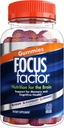 Fokusfaktor Nootropic Gummies, Memory Supplement für Gehirn, Phosphatidylserin, Bacopa, Huperzine A, 60 Count
