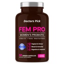 Fem Probiotics for Women. 17 Klinisch wirksame Strains für Vaginal-, Verdauungs- und Immununterstützung, Urinary Tract Health, pH Balance und Stimmung. 60 Veggie Kapseln, 2 Monate Versorgung