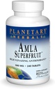 PLANETAR HERBALS Amla Super Fruit Rejuvening Antioxidans Supplement, 240 Count