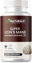 MINATURALS Lions Mane Supplement Capsules - 5 Mushroom Complex Aiuta con Immune System and Brain Health - Chaga, Reishi, Shiitake, Lions Mane e Maitake Mushroom Extract