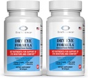 EyeScience - Dry Eye Formula - 90 Softgels - für Relief, Omega-3, Vitamine E, C & B6, Magnesium - Tear Production & Lasting Comfort - 2 Pack