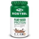 BioSteel Vegan Protein Powder - Schokolade, NSF für Sport, 1,8 lbs, 22g Protein, 25 Portionen - Pflanzenbasiertes Proteinpulver mit braunen Reis, Pea & Kürbis Seed - Premium Pflanzenproteinpulver