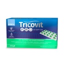 Tricovit Pro Hair Growth Supplement - Traitements de perte de cheveux pour les femmes et les hommes développés par les dermatologues - Contient des bloqueurs DHT, des acides aminés et des vitamines pour promouvoir la régénération cellulaire (60 Softgels)