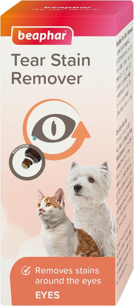 Sherleys Tear Stain Remover 50ml for Cats & Dogs from Melian
