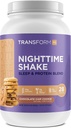 TransformHQ Nighttime Shake, Sonno + Protein Blend, 28 Serve, Chocolate Chip Cookie Flavor