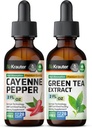 BIO KRAUTER Cayenne Teinture 2 Fl. Oz. & Tea Tea Teinture 2 Fl. Oz.