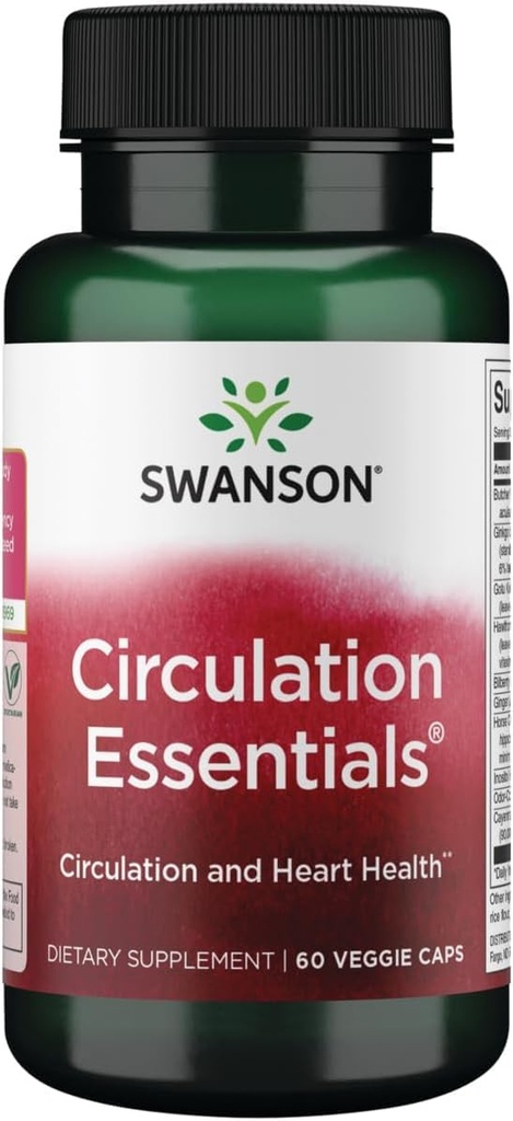 Swanson Circulation Essentials 60 gélules