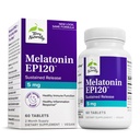 Terry Naturally Melatonin EP 120 5mg - Schlafunterstützungsergänzung mit Antioxidantien - Glutenfreie Ergänzung für gesunden Schlaf - Nahrungsergänzungsmittel für gesunde Alterung und Immungesundheit - 60 Tabletten