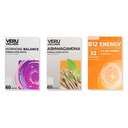 Veru Wellness Hormonal Balance Patch für Frauen Compete Bundle - Myo-Inositol & D-Chiro, Ashwagandha, B12 Energy - PMS Relief, Mensural Support, Mood Stress und Energie (2 Monate)