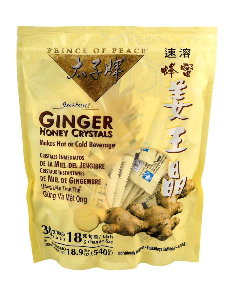 Prince de la Paix Ginger Honey Crystals 30 Ct
