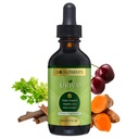 Go Nutrients Uriva - Detergente avanzato dell'acido urico con il seme dell'estratto di ciliegia del Tart, curcuma e altro - Supplemento di gocce liquide ad alto assorbimento per le articolazioni e rene 2.0 oz.