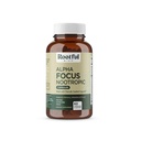 Alpha Focus Nootropic - Supplément mémoire et focus cerveau avec Choline, Citicoline, GPC, L-Tyrosine, Bacopa Monnieri, DMAE, Gingko Biloba, Lion's Mane, Niacinamide - 60 Capsules