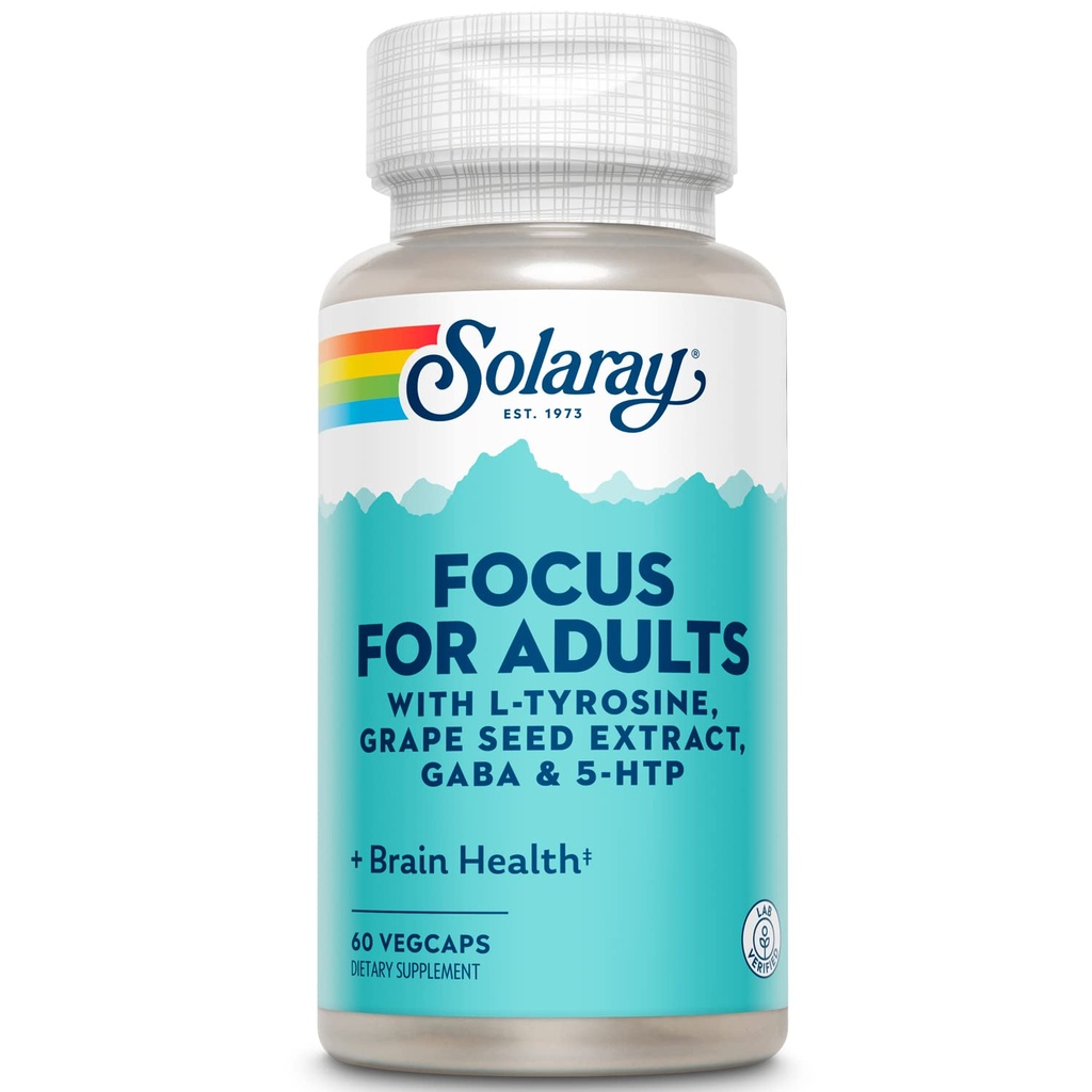 SOLARAY - Fokus für Erwachsene | 60 Kapseln