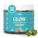Akasha Superfoods Gommages à la Mousse de Mer, cheveux, peau et ongles Vitamines avec Seamoss, poudre de perle, vitamine E, Aloe Vera, vitamine C liposomique, et la Mousse de mer irlandaise, Gommies pour les femmes et les hommes, 60 Compte