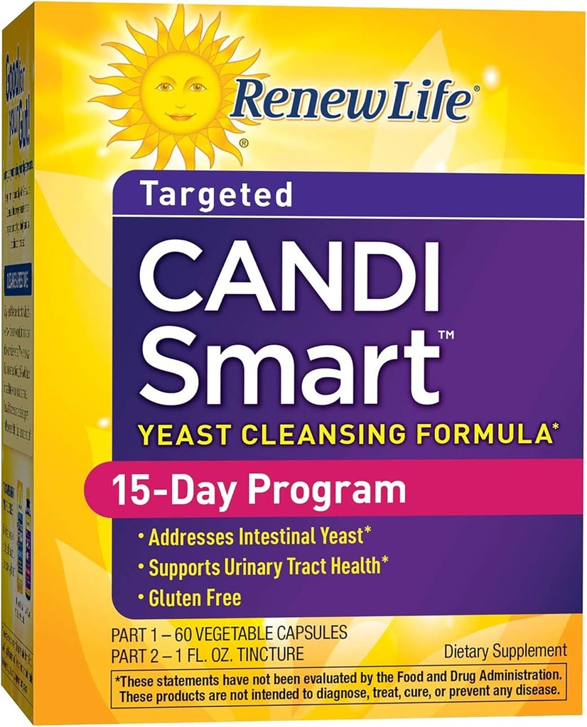 Renew Life Candismart - Programma di 15 giorni, 2 kit parte