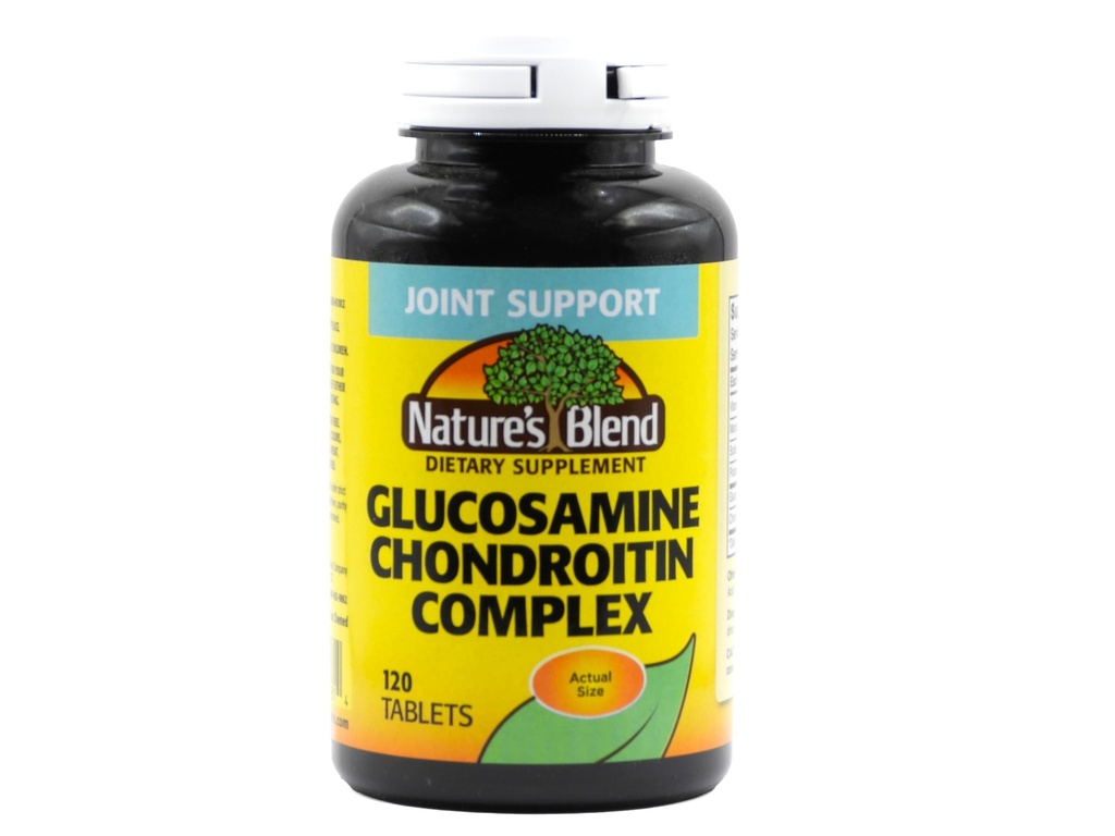 Mélange naturel Glucosamine/Complexe de Chondroïtine 120 Comprimés