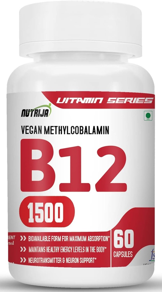 Vitamin B12 Ergänzung (60 Kapseln)