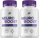 Neuro Boost Focus Supplement, Neuro Boost IQ Memory Focus and Cognitive Support, Neuro Booster Pills Nootropic, NeuroBoost to Boost Memory, Neuro Boost Vitamin Reviews (2 Pack - 120 Capsules)