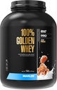 Maxler 100% Golden Whey Protein - 24g di Proteine per Serving - Polvere di proteina di siero Premium per l'allenamento pre post - Concentrato di siero rapido-assorbente, Isolate & Hydrolysate Blend - Caramel salato 5 lb