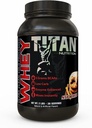 Poudre de protéines Titan Whey - Premium, absorption rapide Whey avec 23g de protéines, BCAAs, et enzymes digestives par service - supporte la masse musculaire maigre et la digestion optimale - 2 livres, snickerdoodle