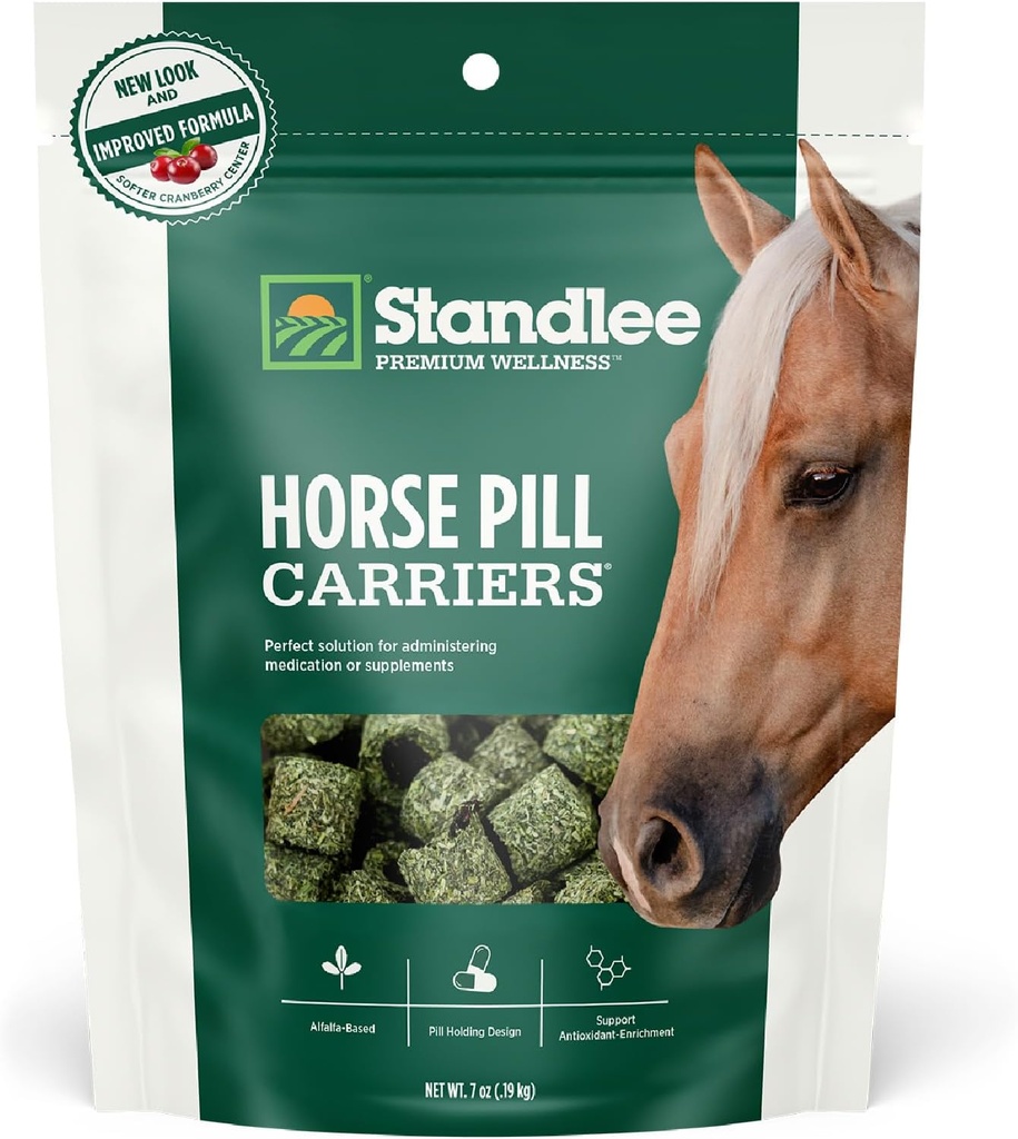 Standlee Premium Western Pill Carriers Système de livraison de médicaments