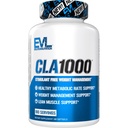 Acide linoléique conjugué pilules CLA - CLA 1000mg pilules alimentaires pour soutenir la perte de poids Fat Burning Muscle et plus rapide métabolisme - Stimulant-libre CLA 1000mg Safflower based Fat Loss pilules - 180