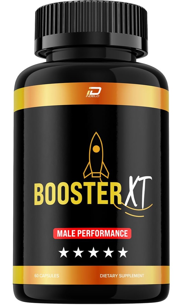 Booster XT pour hommes Capsules, BoosterXT Vitamine Complex Pills, Booster-XT Formula Officielle, Booster XT para Hombres Dietary Supplement, Toutes les évaluations de la formule de soutien naturel (1 Pack – 60 Capsules)