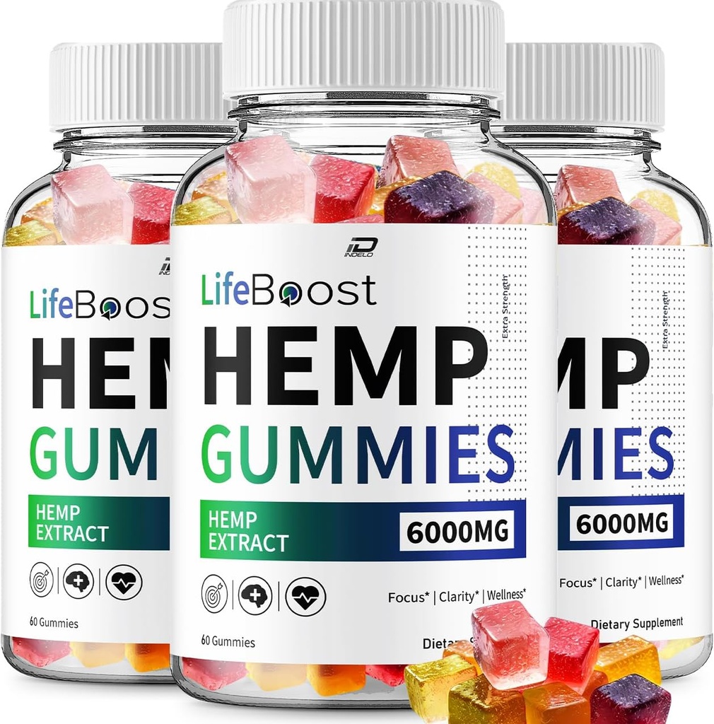 Life Boost Hemp Gummies - con la canapa Seed Extract LifeBoost Hemp Gummies Tinnitus Herbal Supplement, Salute e benessere Support, Tutti Natural Life Boost Hemp Gummy (3 Pack - 180 Gummies)