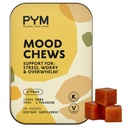 PYM Citrus Mood Chews Supporto per Stress, Worry & Overwhelm, 20 Count | 130mg GABA, 90mg L-Theanine | Vegan, Non-GMO, Gluten-Free, Non Aggiunto Sugar | All-Natural Mood Balance Supplemento Made in USA