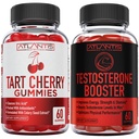 Atlantis Nutrition Tart Cherry 60 Gummi + Testosteron Booster 2-Pack (120 Gummi)