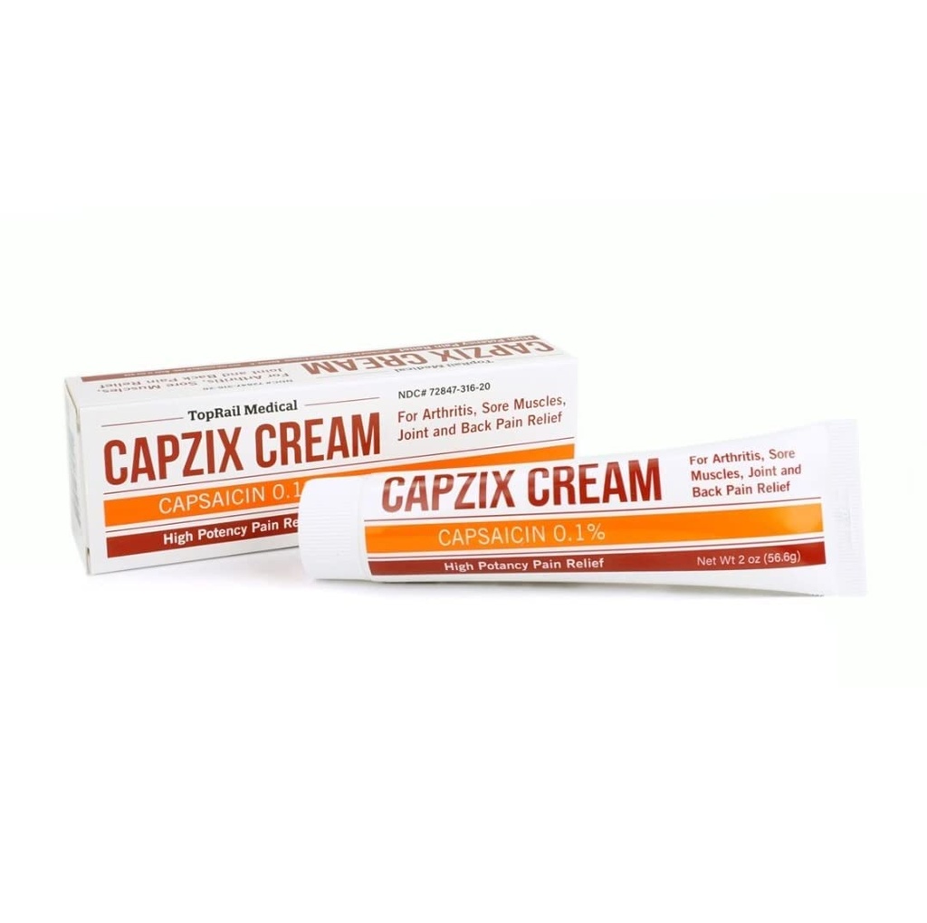 für Schmerzlinderung 2 OZ Capsaicin .1% Hohe Potenz/ maximale Stärke