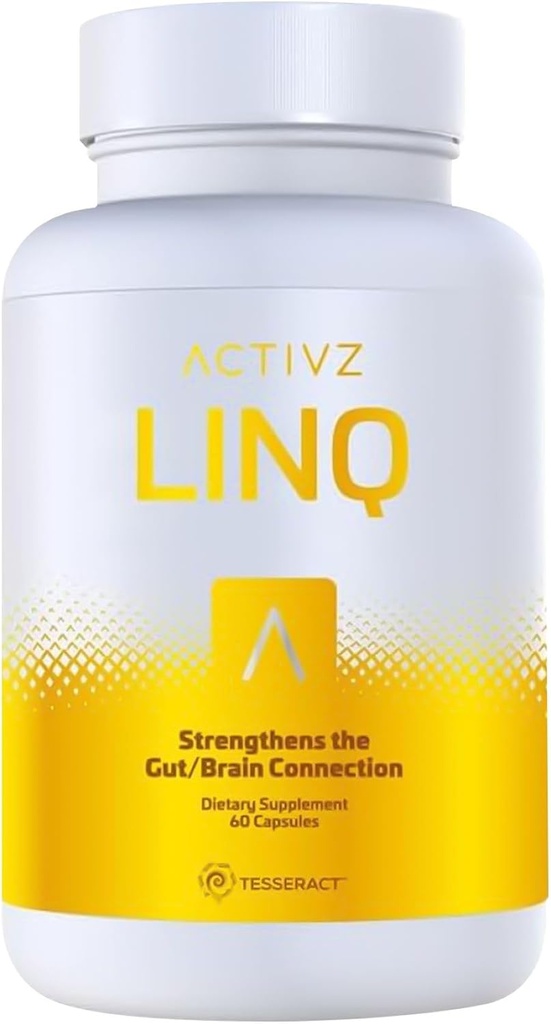 ACTIVZ LINQ - Formula epigenetica avanzata per la funzione del cervello, salute del fegato, radiazione della pelle e supporto immunitario - 60 capsule