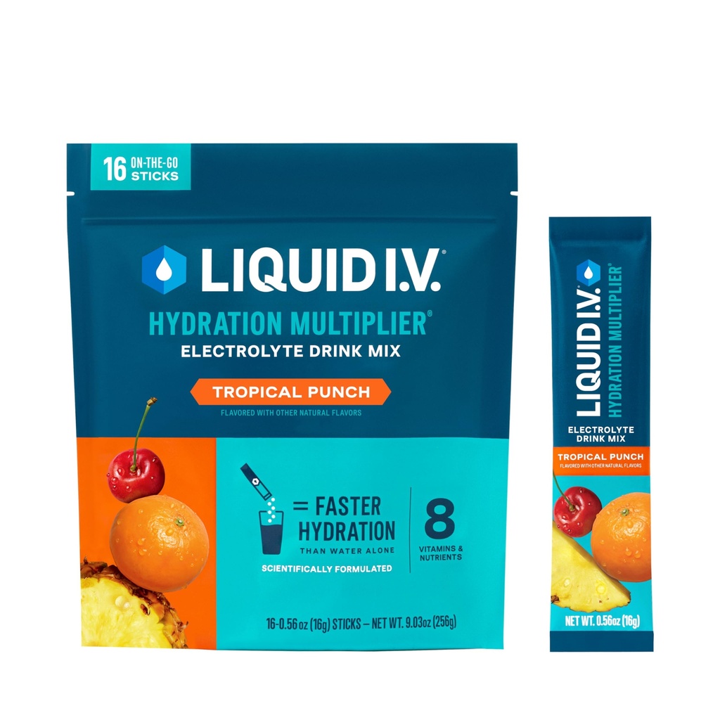 Multiplieur d'hydratation I.V.® liquide - Punch Tropical