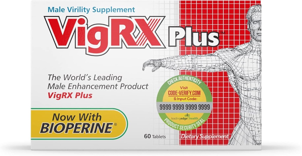 VigRX Plus Male virilità erbe dieta supplemento pillola - 60 compresse