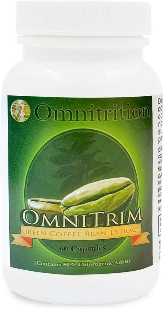 Extrait de haricots de café vert Omnitrition 60 capsules