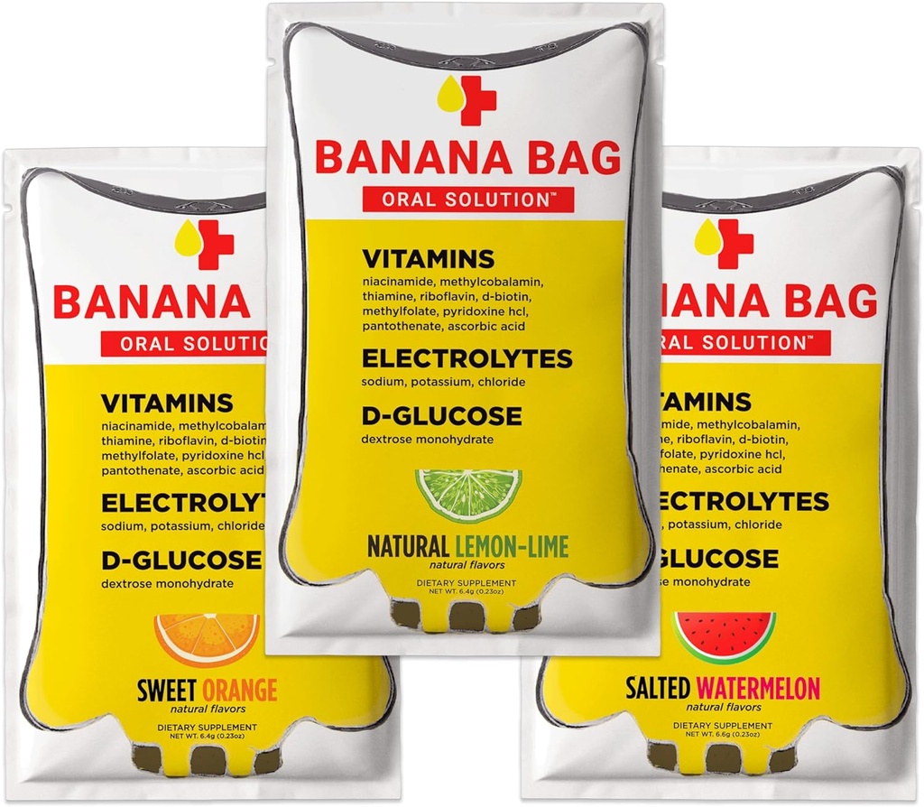 Banana Tasche Oral Lösung BBOS 45-Pack Bundle