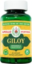 Organic Giloy (Guduchi) Polvere Herbal Capsule | Natural Herbal Supplement per il supporto immunitario, l'energia e la digestione | Equivalent 5000 mg - 60 Veg Capsule | Made in USA