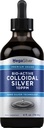 Piping Rock Colloidal Silver Liquid Drops | 10 ppm | 4 oz | Bio Active Premium Grade | Nano Silver Technology | Non-GMO, Glutenfrei