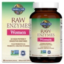 Garten des Lebens 22 Leistungsstarke Rohstoffe für Frauen mit Papain, Bromelain, Lactase plus Probiotika und Vitamine B12, Biotin und Zink, Nahrungsergänzung mit Verdauungsenzymen, Vegetarisch, 90 Kapseln