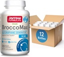 Formules de Jarrow BroccoMax Sulforaphane Glucosinolate 35 MG, Générateur de Sulforaphane soutient la santé du foie, 120 Capsules de Veggie, jusqu'à un approvisionnement de 60 jours,12 Packs