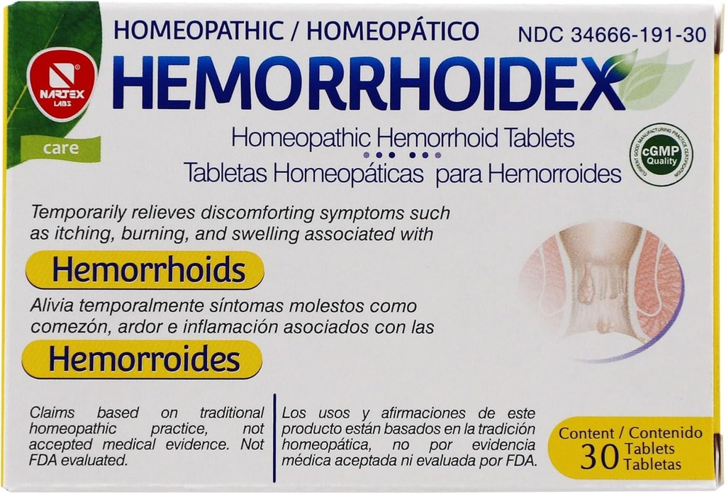 HEMORRHOIDEX Tavole