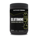 NutraBio reines L-Glutamin-Pulver, 100 Servierungen L-Glutamin-Ergänzung, Aminosäure, Reingehalt, Glutamina, Absolut keine Additive, Füllstoffe oder Hilfsstoffe, Muskelrückgewinnungsergänzung - (500 Gramm)