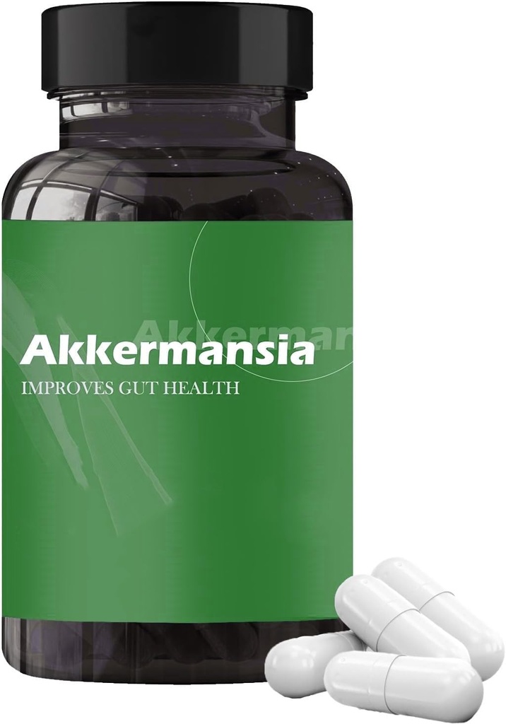 Akkermansia Probiotic - Rilascio ritardato, Testato di terze parti, Salute Gut per uomini e donne
