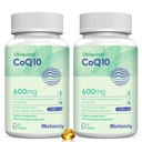 CoQ10 600mg Softgels | Hohe Absorption CoQ10 Ubiquinol Ergänzung | Reduzierte Form Enhanced with Vitamin E & Omega 3 6 9 | Antioxidans Powerhouse Good for Health | 120 Softgels