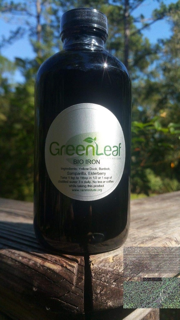 (Spoken of Dr. Sebi) Bio Iron Tonic/Herbal Iron- 12oz Liquido