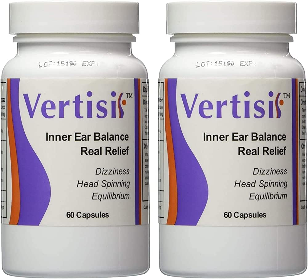 Eradicate Vertigo Mit Vertisil Garantied, 60 Kapseln(Pack von 2) ...