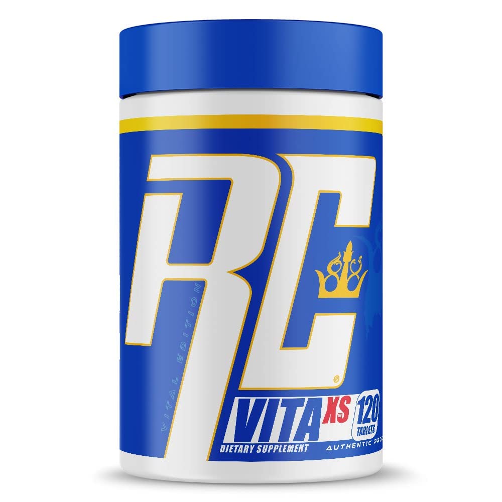 Ronnie Coleman Signature Series Vita XS Multivitamin per uomini e donne, supporto nutrizionale giornaliero con B vitamine e minerali per il recupero di allenamento e salute generale, 120 compresse, 60 porzioni