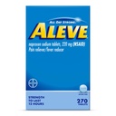 Aleve Pain Reliever & Fever Reducer Comprimés, Naproxène Sodium, Céphalées, Lombalgie Relief Medicine, 270 Compte
